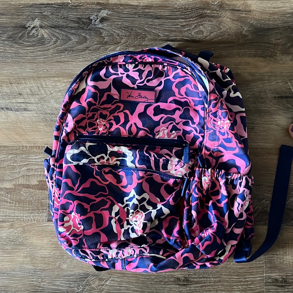 Vera Bradley Lighten Up Grande Backpack in Katalina Pink